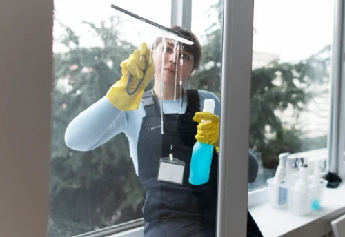 Nettoyage de vitres intérieures et extérieures à Orincles